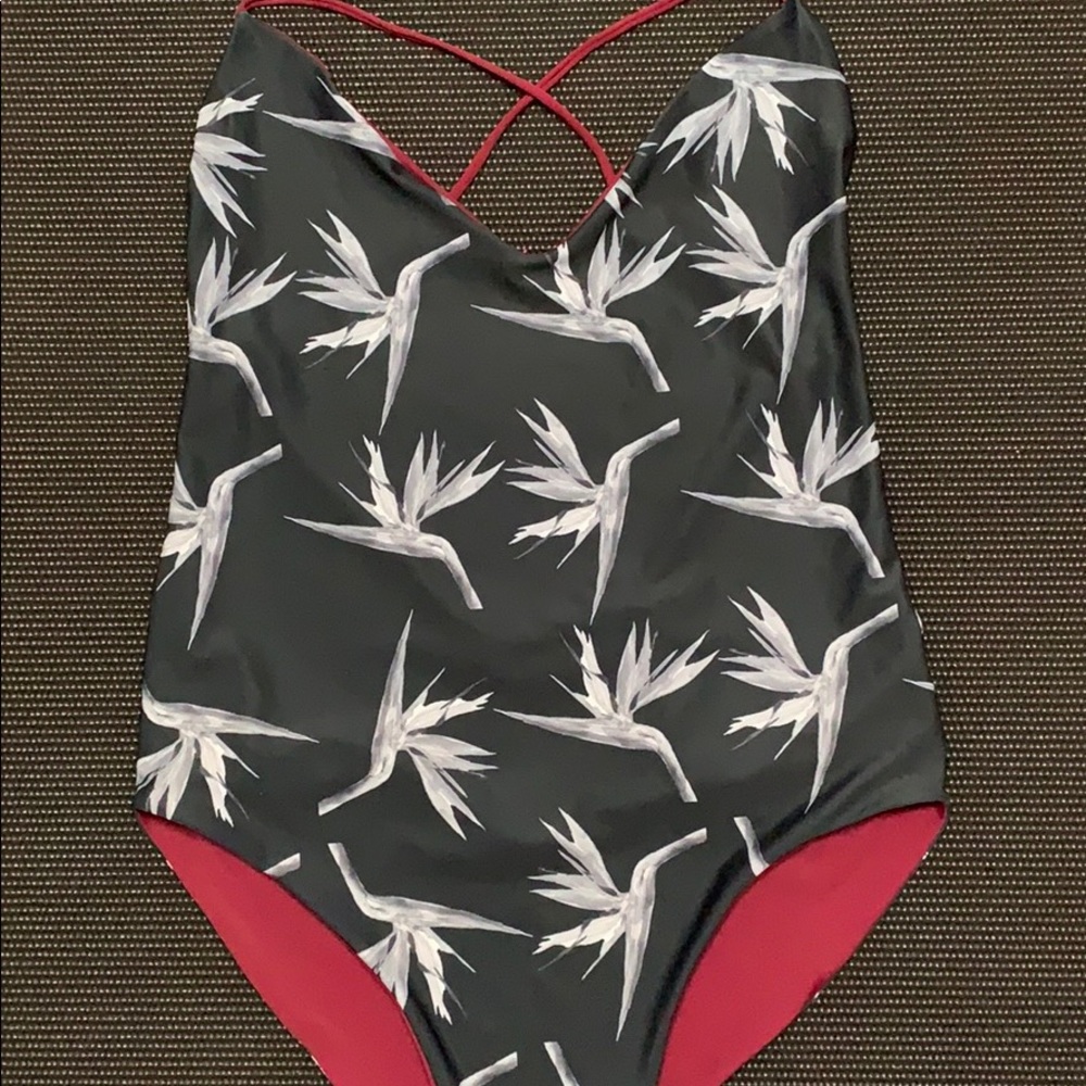 Peace of Paradise Cali Reversible Swimsuit
